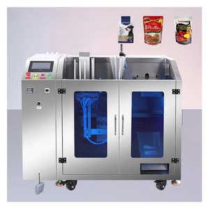 Machine automatique multifonctionnelle verticale pour poudres, liquides, pâtes, granulés, huiles, shampoings, vernis à ongles et miel, pour sachets, haute sécurité et facile à utiliser - Product Image 1