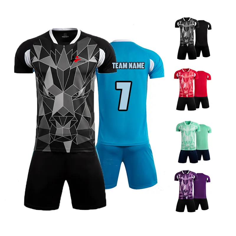 New Season Latest Design Thai Quality Soccer Uniform Jersey Custom Popular Club Football Shirt 22/23