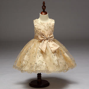 Vestido de Princesa para Niña 2017, Vestidos de Fiesta para Niñas, Diseños de Vestidos de Una Pieza - Product Image 1