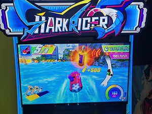 Акула-Райдер с монетоприемником, гоночный аркадный симулятор, игровой центр, катер, водный лыжный бластер, спортивный симулятор, игровой автомат - Product Image 4