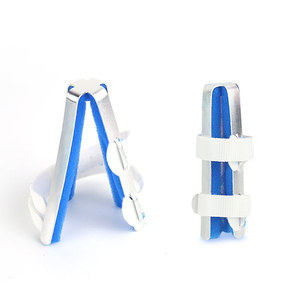 Attelle de doigt Jayne en alliage d'aluminium, taille unique, pour la rééducation - Product Image 1