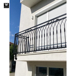 Garde-corps extérieur en fer forgé de Géorgie pour balcon, clôture en fer sur mesure pour <span class=keywords><strong>terrasse</strong></span>, treillis, balustrades pour maisons - Product Image 3