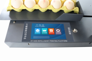 Impresora de inyección de tinta automática para codificación de huevos de gallina con pantalla táctil inteligente de un solo cabezal para logotipos y códigos de barras - Product Image 5