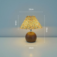 Lampe de table de style rétro nordique crème, design moderne, lampe de chevet de luxe américaine pour chambre à coucher, dortoir ou bureau d'étude