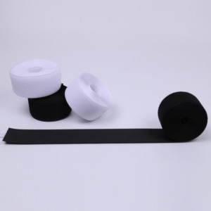Buena calidad de la resistencia al calor de sujetador negro de la cinta de gancho y bucle - Product Image 6