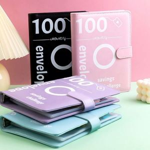 Desafío de Ahorro de Dinero con 100 Sobres - Planificador de Presupuesto con Sobres para Efectivo y Tarjetas en Carpeta A5 para un Ahorro Eficaz - Product Image 3