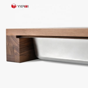 Planche à <span class=keywords><strong>découper</strong></span> <span class=keywords><strong>en</strong></span> <span class=keywords><strong>bois</strong></span> avec tiroir coulissant <span class=keywords><strong>en</strong></span> acier inoxydable plateau conteneurs planche à <span class=keywords><strong>découper</strong></span> <span class=keywords><strong>en</strong></span> <span class=keywords><strong>bois</strong></span> pour la cuisine couper les légumes - Product Image 6