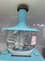 Hache-légumes manuel en acier inoxydable écologique et sûr de 1,5 L, trancheuse de cuisine portable, matériau en plastique PP