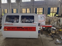 Machine à bois : Dégauchisseuse-raboteuse 6 têtes quatre faces, épaisseur 8-120 mm, largeur 150 mm