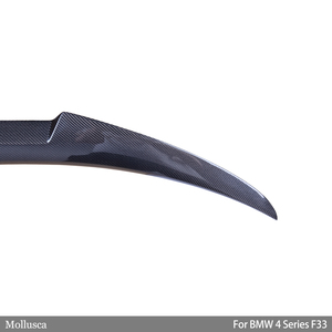 For 4 Series F33 Convertible&M4 F83 M4 Style Carbon Fiber Rear Spoiler Trunk Wing 2013-2020 - Product Image 5