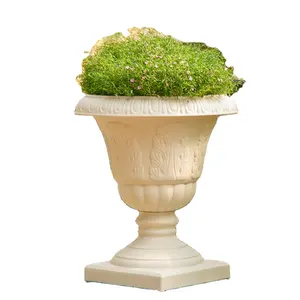 <span class=keywords><strong>Pot</strong></span> à fleurs <span class=keywords><strong>en</strong></span> résine plastique créatif de style céramique <span class=keywords><strong>IRIS</strong></span>, <span class=keywords><strong>pot</strong></span> à bonsaï haut, amovible, pour l'extérieur, pour les restaurants - Product Image 6