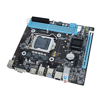 Carte mère d'ordinateur H81 LGA 1150 M-ATX H81 PC carte mère DDR4 CPU double canal bureau H81 Chipset carte mère pour pièces PC