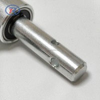 Adaptador de taladro de barrena de hielo de metal para herramientas de pesca en hielo de invierno Accesorio de Taladro Inalámbrico de acero para conversión de taladro de barrena de hielo