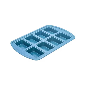XINZE - Moldes Rectangulares para Muffins <span class=keywords><strong>de</strong></span> 6 Cavidades, Antiadherentes, Resistentes a la Oxidación, No Tóxicos, Color Personalizado, para Pastelería - Product Image 3