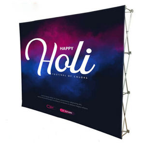 نمط راية من القماش المنبثق المحمول المخصص للخلفيات والوسائط الخلفية للمعارض التجارية والعروض الترويجية - Product Image 4