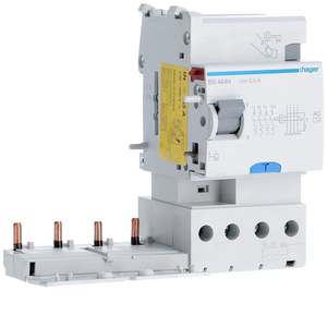 BG464N Personalizzabile con blocco differenziale Hager 4P 63A tipo AC 500mA 3M - Product Image 1