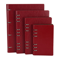 Carnet de reliure à anneaux A5 en gros à couverture rigide, impression de plan de personnalisation en gros A6 B5, bloc-notes étanche personnalisable A4
