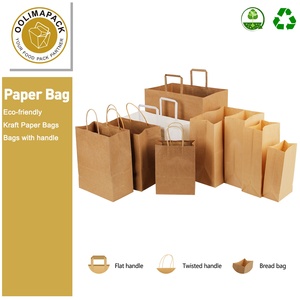 Túi Giấy Kraft Thực Phẩm Có Tay Cầm Túi Giấy Trắng Có In - Product Image 2