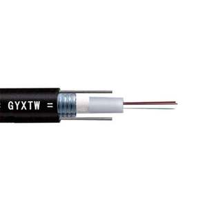 Directa enterrado aérea blindado Anti roedor de modo único al aire libre GYXTW 4B1 Cable de fibra óptica - Product Image 1