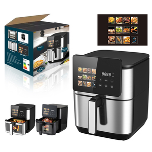 Mejor Venta 2026: Freidora <span class=keywords><strong>de</strong></span> <span class=keywords><strong>Aire</strong></span> Inteligente 12 en 1 <span class=keywords><strong>de</strong></span> 8L/9L, 1800W, Pantalla LCD, Cocina Saludable sin Aceite, Freidora <span class=keywords><strong>de</strong></span> <span class=keywords><strong>Aire</strong></span> Eléctrica Digital - Product Image 3