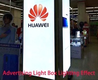 Barre lumineuse LED 12V IP65 en aluminium pour aménagement paysager, à diffusion et réflexion, avec bande lumineuse spéciale pour boîte à lumière à film souple