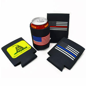 Offre Spéciale : Refroidisseurs de canettes personnalisés en néoprène pliables pour invités, idéaux pour les mariages (vente en gros) - Product Image 3