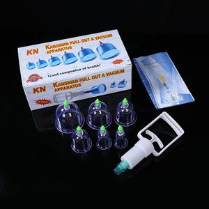 Boîtes de Massage sous vide 6 pièces, <span class=keywords><strong>appareil</strong></span> de thérapie méridienne Acupuncture <span class=keywords><strong>Anti</strong></span> <span class=keywords><strong>Cellulite</strong></span> <span class=keywords><strong>ventouse</strong></span> de Massage corporel - Product Image 4