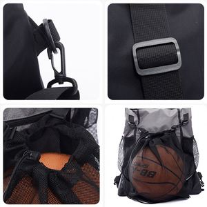 Custom Waterproof Oxford Cloth Large Capacity Backpack Outdoor Sports Basketball Bag Men's Training Sports Soccer Backpack - Product Image 2