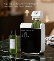 Diffuseur d'huiles essentielles sans eau intelligent pour chambre d'hôtel, à commande WiFi, à double fluide, mural, en plastique, pour la maison