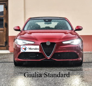 OEM 156157018 /156144237 Kühlergrill Frontgrill für Alfa Romeo Giulia Standard 17~23 SCHWARZ CARBON VERCHROMT Stil - Product Image 5