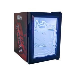 Réfrigérateur à <span class=keywords><strong>caviar</strong></span> Meisda SC35 35L, commercial, OEM, logo personnalisé, petite porte en verre - Product Image 1