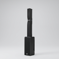 Columna de Sonido Activa de Metal de 12 Pulgadas, Altavoz Portátil de Dos Vías de 5 Pulgadas, Sistema de Sonido Profesional Line Array PA con Neodimio