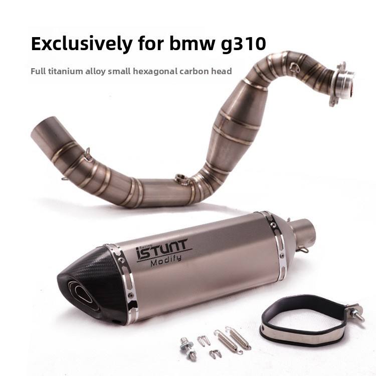 ISTUNT Titanium Alloy Front Section for G310R Motorcycle; Full-System ...