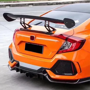 XGS 2025 OEM Car Universal Adjustable Rear Trunk <strong>Spoiler</strong> Racing Wing Carbon Fiber <strong>GT</strong> Style Modified Tail Wing Trim Kit - Product Image 5