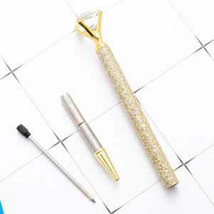 Nuevo Bolígrafo Metálico con Diamantes Brillantes y Logotipo Personalizado, Ancho de Escritura de 1.0 mm - Product Image 5