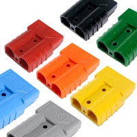 Connecteur de batterie 50A 2 pôles pour chariot de golf, remplacement et pièces de réparation de câble 36V 48V
