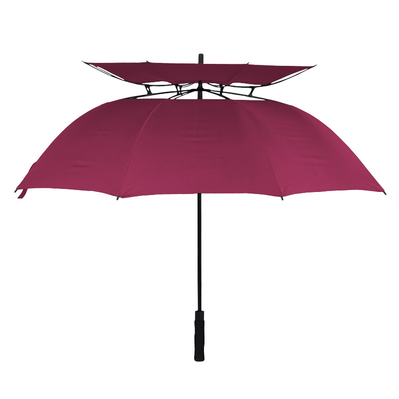 Breathable double layer golf umbrella