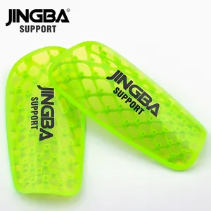 JINGBA OEM/ODM sıcak satış yüksek kalite futbol shin pad nefes futbol koruyan tekmelikler hafif spor koruyucu