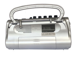 <span class=keywords><strong>Enregistreur</strong></span> de cassettes automatique AM/FM Radio Magnétophone avec haut-parleur Enregistrement de la voix depuis le micro et la radio intégrés sur la bande - Product Image 5