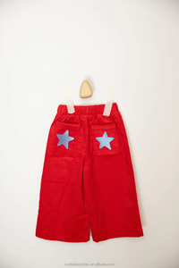 Nuovi arrivi <span class=keywords><strong>pantaloni</strong></span> da ragazza in tinta unita cotone <span class=keywords><strong>velluto</strong></span> <span class=keywords><strong>a</strong></span> <span class=keywords><strong>coste</strong></span> con tasche con ricamo <span class=keywords><strong>a</strong></span> stella <span class=keywords><strong>pantaloni</strong></span> lunghi oversize - Product Image 3