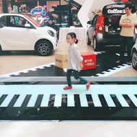 Meilleure vente, Piano chinois, musique, piste de danse pour événement, carreaux de danse RGB, lecture, scène, club, DJ, équipement, concert, induction