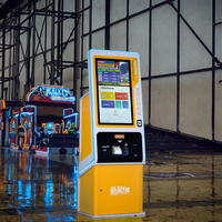 Distributeur de jetons d'arcade et de billets Yingjia en métal avec paiement par carte RFID, bi-moteur, capacité de 30 000 pièces, prise en charge espagnole, garantie 1 an