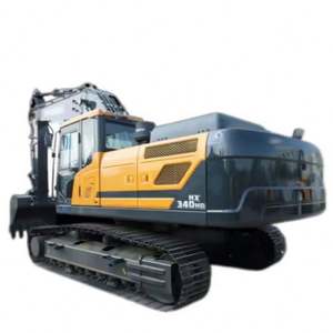 รถขุดไฮดรอลิก Hyundai HX340HD ใหม่ ขนาด 33 ตัน พร้อมหัวเจาะหิน ท่อส่ง น้ำมันเครื่อง เกียร์ และ PLC สำหรับขาย - Product Image 1