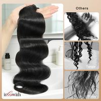 Fournisseur en gros de mèches de cheveux indiens bruts, Cheveux indiens vierges non traités en vrac, Extensions de cheveux indiens provenant d'un fournisseur indien