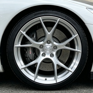 Jantes forgées Bku 5X120.65 pour Chevrolet <span class=keywords><strong>Corvette</strong></span> <span class=keywords><strong>C5</strong></span> C6 C7 C8 E-Ray Z06 ZR1 19 20 21 pouces, jantes de course en alliage argentées personnalisées - Product Image 5
