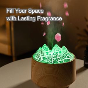 Room Humidifier Realistic Wood Surface 5W 6 Hours Humidifiers for Home - Product Image 4