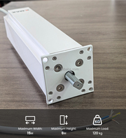 Moteur de rideau de scène 120KG 5Nm 0.95M/S 180W RS485 Contact Sec Interrupteur à Commande en Direct Télécommande Silencieuse pour Salle de Théâtre