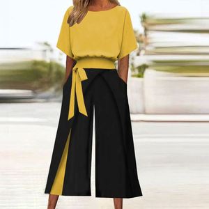 Costumes d'été pour femmes avec col rond, style doux et tendance - Product Image 4
