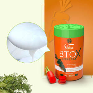 Tratamiento Capilar <span class=keywords><strong>Brasileño</strong></span> de Botox Reparador Hidrolizado Natural 0% Formaldehído, Tratamiento Capilar de Proteína Maxkera Pura, Queratina Capilar - Product Image 4