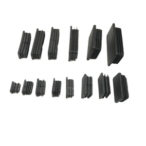 Bouchons de tube en plastique Xin Accessories, embouts de tuyaux rectangulaires pour quincaillerie de meubles - Product Image 2